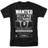 HARRY POTTER/WANTED BELLATRIX - S/S ADULT 18/1 - BLACK