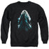 HARRY POTTER/DUMBLEDORE BURST - ADULT CREWNECK SWEATSHIRT - BLACK
