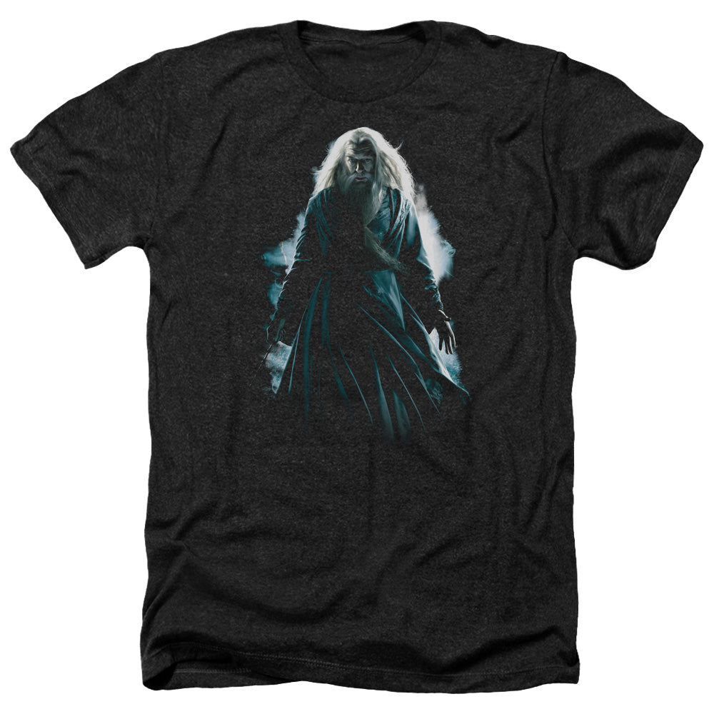 HARRY POTTER/DUMBLEDORE BURST - ADULT HEATHER - BLACK