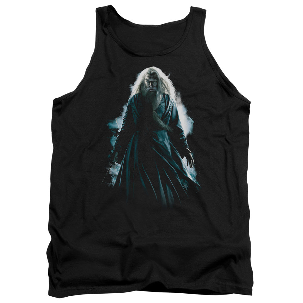 HARRY POTTER/DUMBLEDORE BURST - ADULT TANK - BLACK