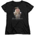 HARRY POTTER/DUMBLE DOORS - S/S WOMENS TEE - BLACK
