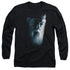 HARRY POTTER/DUMBLEDORE FACE -  L/S ADULT 18/1  - BLACK