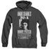 HARRY POTTER/UNDESIRABLE NO 1 - ADULT HEATHER HOODIE - BLACK