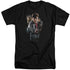 HARRY POTTER/DEATHLY HOLLOWS CAST - S/S ADULT TALL 18/1 - BLACK