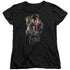 HARRY POTTER/DEATHLY HOLLOWS CAST - S/S WOMENS TEE - BLACK