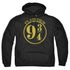 HARRY POTTER/9 3/4 - ADULT PULLOVER HOODIE - BLACK