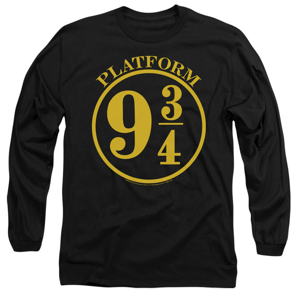 HARRY POTTER/9 3/4 -  L/S ADULT 18/1  - BLACK