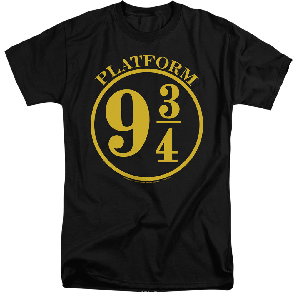 HARRY POTTER/9 3/4 - S/S ADULT TALL 18/1 - BLACK