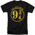 HARRY POTTER/9 3/4 - S/S ADULT TALL 18/1 - BLACK