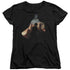 HARRY POTTER/VOLDEMORT LOOMS - S/S WOMENS TEE - BLACK