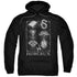 HARRY POTTER/HORCRUX SYMBOLS - ADULT PULLOVER HOODIE - BLACK