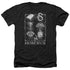 HARRY POTTER/HORCRUX SYMBOLS - ADULT HEATHER - BLACK