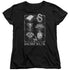 HARRY POTTER/HORCRUX SYMBOLS - S/S WOMENS TEE - BLACK