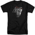 HARRY POTTER/NOWHERE IS SAFE - S/S ADULT TALL 18/1 - BLACK