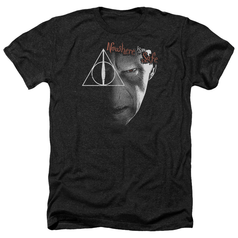 HARRY POTTER/NOWHERE IS SAFE - ADULT HEATHER - BLACK