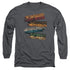HARRY POTTER/BURNT BANNERS -  L/S ADULT 18/1  - CHARCOAL