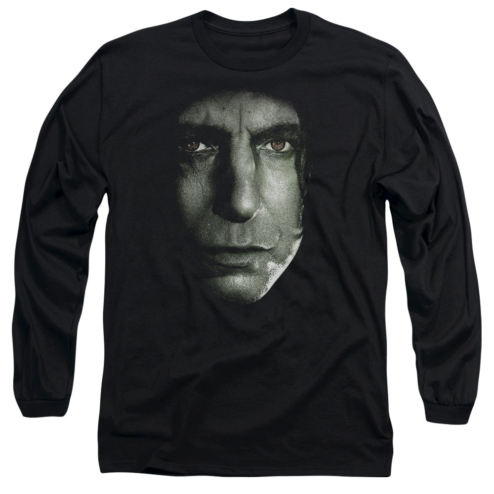 HARRY POTTER/SNAPE HEAD -  L/S ADULT 18/1  - BLACK