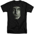 HARRY POTTER/SNAPE HEAD - S/S ADULT TALL 18/1 - BLACK