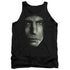 HARRY POTTER/SNAPE HEAD - ADULT TANK - BLACK