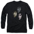 HARRY POTTER/HERO HEADS -  L/S ADULT 18/1  - BLACK