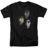 HARRY POTTER/HERO HEADS - S/S ADULT 18/1 - BLACK
