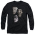 HARRY POTTER/VILLIAN HEADS -  L/S ADULT 18/1  - BLACK
