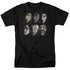 HARRY POTTER/HORIZONTAL HEADS - S/S ADULT 18/1 - BLACK