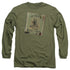 HARRY POTTER/BEEDLE THE BARD -  L/S ADULT 18/1  - MILITARY GREEN