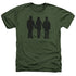 HARRY POTTER/THREE STAND ALONE - ADULT HEATHER - MILITARY GREEN