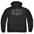 HARRY POTTER/MISCHIEF MANAGED - ADULT PULLOVER HOODIE - BLACK