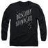HARRY POTTER/MISCHIEF MANAGED 4 -  L/S ADULT 18/1  - BLACK