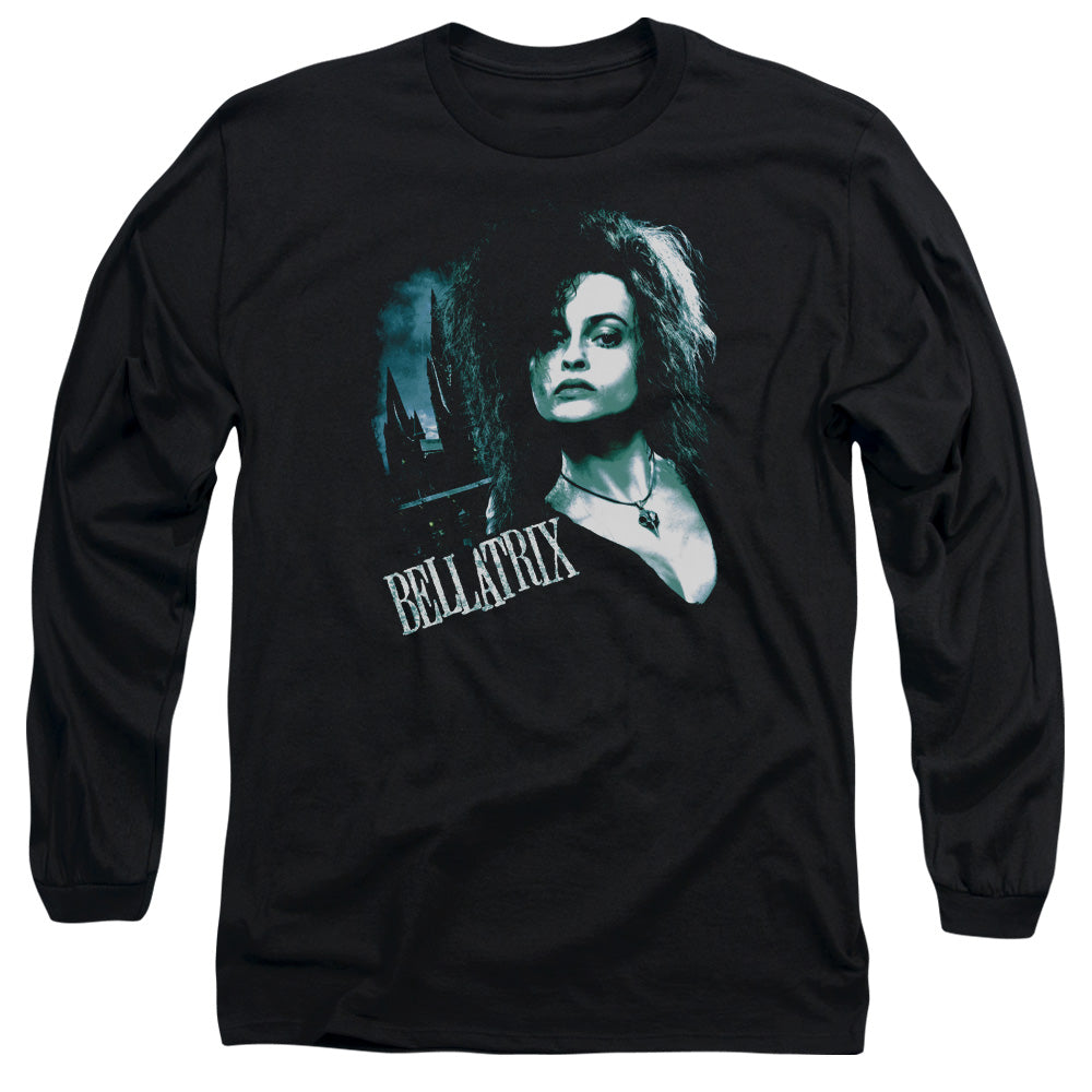 HARRY POTTER/BELLATRIX CLOSEUP -  L/S ADULT 18/1  - BLACK