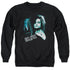 HARRY POTTER/BELLATRIX CLOSEUP - ADULT CREWNECK SWEATSHIRT - BLACK