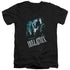 HARRY POTTER/BELLATRIX FULL BODY - S/S ADULT V-NECK 30/1 - BLACK