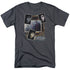 HARRY POTTER/TRIO COLLAGE - S/S ADULT 18/1 - CHARCOAL