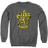 HARRY POTTER/GRYFFINDOR CREST - ADULT CREWNECK SWEATSHIRT - CHARCOAL