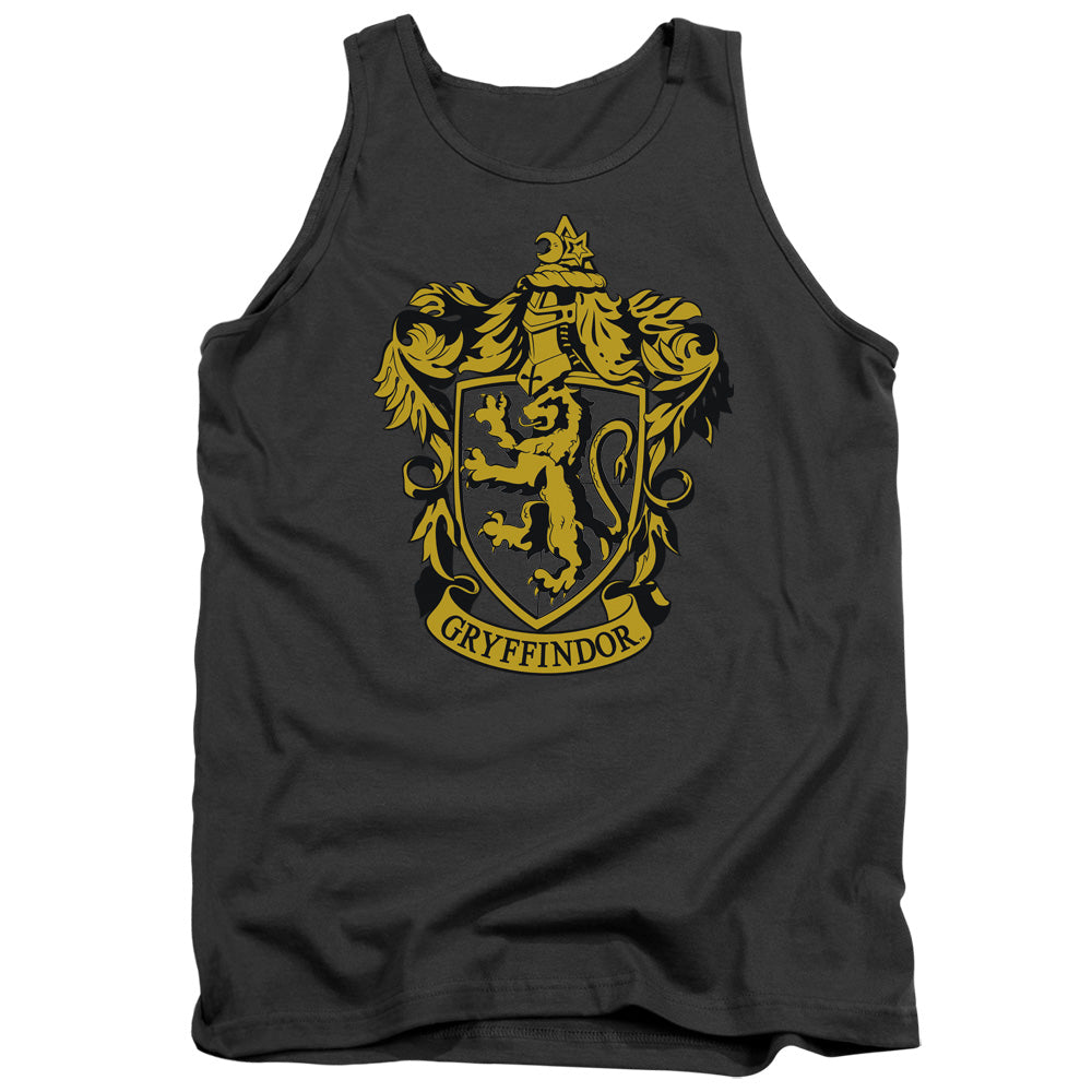 HARRY POTTER/GRYFFINDOR CREST - ADULT TANK - CHARCOAL