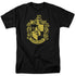 HARRY POTTER/HUFFLEPUFF CREST - S/S ADULT 18/1 - BLACK
