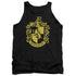 HARRY POTTER/HUFFLEPUFF CREST - ADULT TANK - BLACK