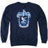 HARRY POTTER/RAVENCLAW CREST - ADULT CREWNECK SWEATSHIRT - NAVY