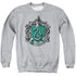 HARRY POTTER/SLYTHERIN CREST - ADULT CREWNECK SWEATSHIRT - ATHLETIC HEATHER