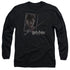 HARRY POTTER/HARRYS WAND PORTRAIT -  L/S ADULT 18/1  - BLACK