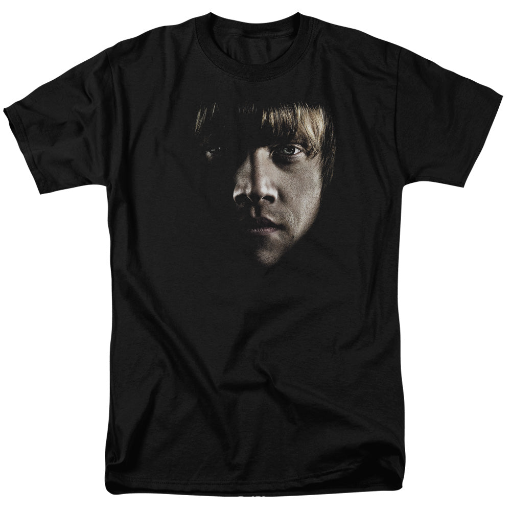 HARRY POTTER/RON POSTER HEAD - S/S ADULT 18/1 - BLACK