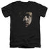 HARRY POTTER/RON POSTER HEAD - S/S ADULT V-NECK 30/1 - BLACK