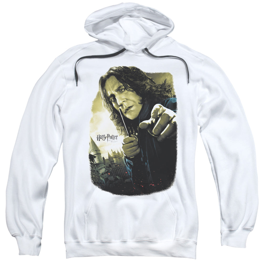 HARRY POTTER/SNAPE POSTER - ADULT PULLOVER HOODIE - WHITE