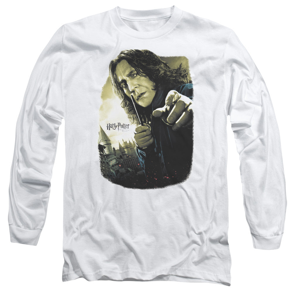 HARRY POTTER/SNAPE POSTER -  L/S ADULT 18/1  - WHITE