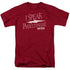 HARRY POTTER/I SPEAK PARSELTONGUE - S/S ADULT 18/1 - CARDINAL