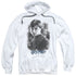 HARRY POTTER/HARRY IN THE WOODS - ADULT PULLOVER HOODIE - WHITE