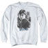 HARRY POTTER/HARRY IN THE WOODS - ADULT CREWNECK SWEATSHIRT - WHITE