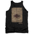 HARRY POTTER/MARAUDERS MAP - ADULT TANK - BLACK